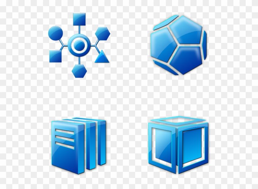 Strange Icons 555px - Pentagono 3d Png #1457280