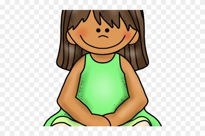 Sitting Criss Cross Clipart #1457317