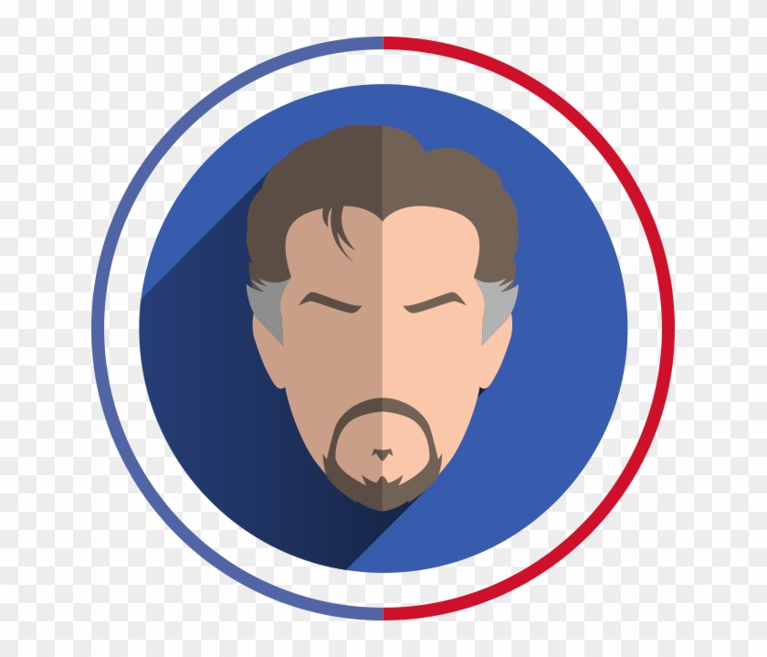 Doctor Strange Face Illustration #1457328