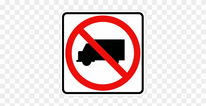 No Lorries Allowed U Turn, Pedestrian, Mobiles, Bicycles, - Mutcd Code R5 4 #1457336