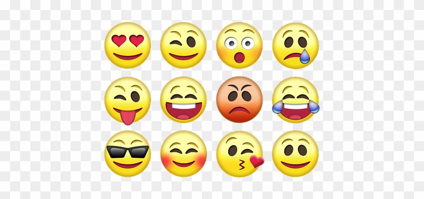 Emoji Emoticon Smiles Icon Gesichter Liebe - Different Types Of Emotions #226463