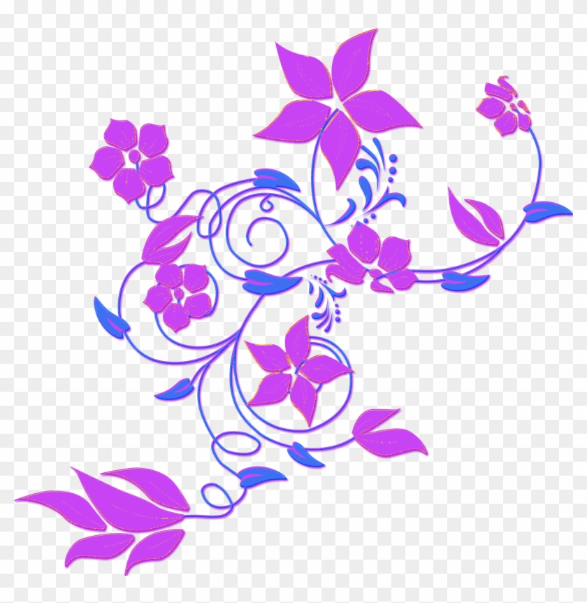 Clip Art Of Flower Border #226511