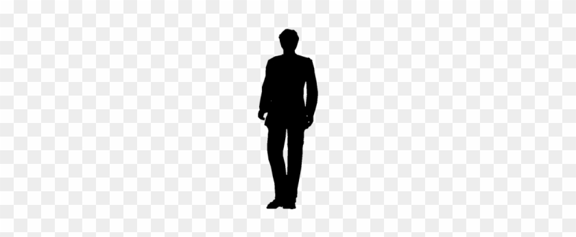 Pin Man Silhouette Clip Art - Person Walking Silhouette Gif #226532