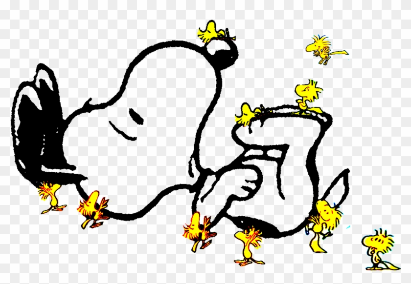 Agora Woodstock Chama Seus Amigos Passarinhos Para - Snoopy #226550