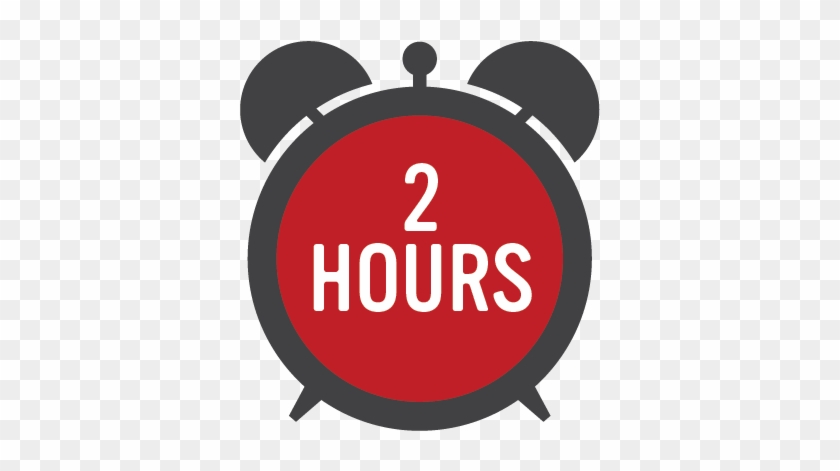 Hours Madison By The Hour Png - 2 Hours Clock Png #226605