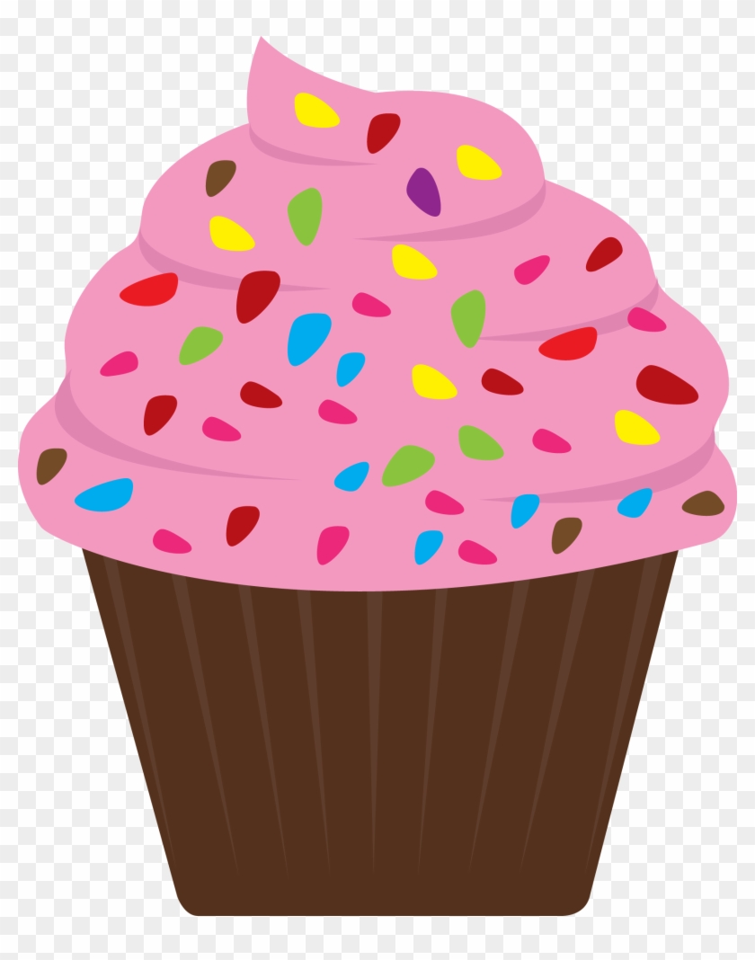 Photo By @danimfalcao - Clipart Cupcakes With Sprinkles #226628