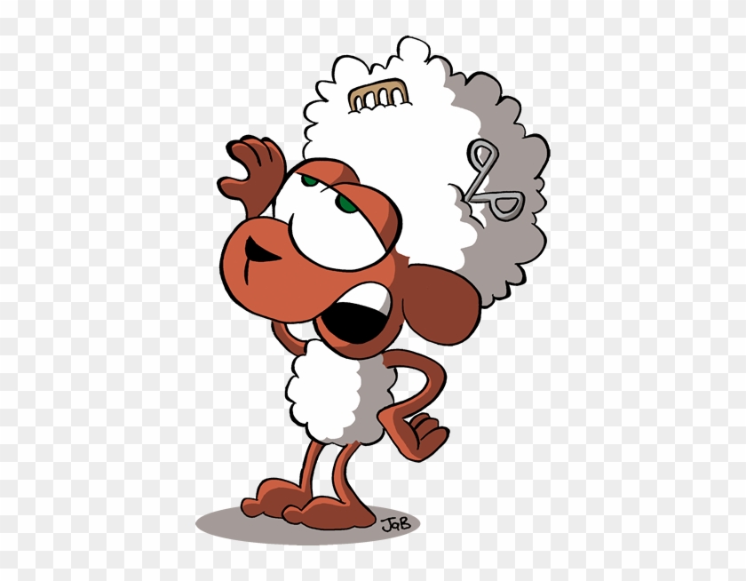 Das Zeichnen Von Schafen Ist Jaschas Markenzeichen - Cartoon #226726
