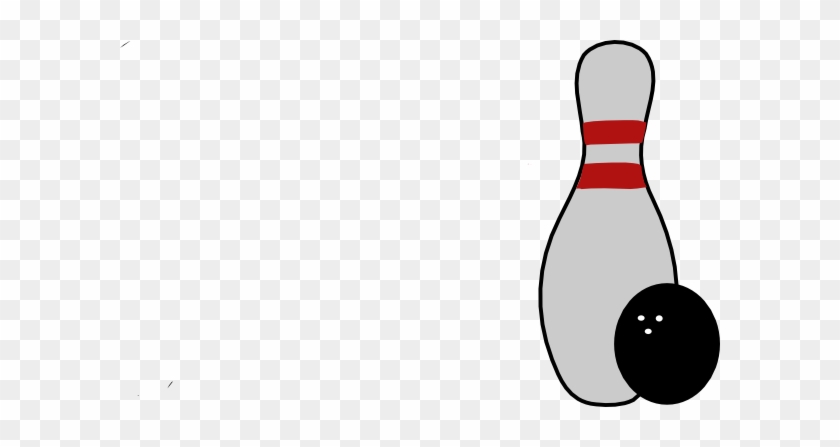 Bowling Pin Ball By Nb Clip Art - Bowling Pin Clip Art #226733