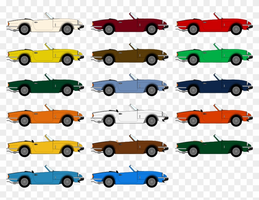 Triumph Spitfire 1500 Design File - Triumph Spitfire 1500 Colours #226790