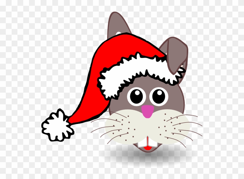 Osterhase Mit Weihnachtsmütze - Seal Santa Mousepad #227012