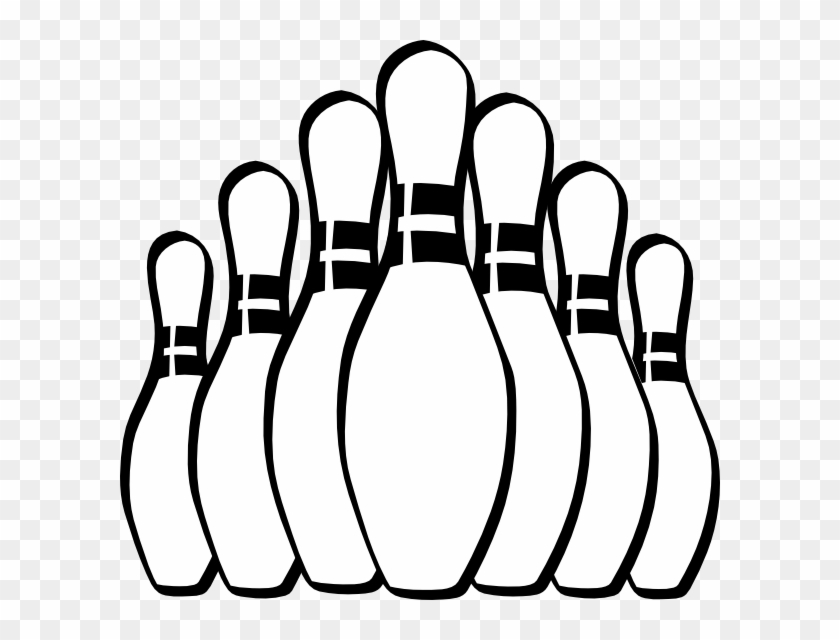 Bowling - Bowling Pins Clipart #227124