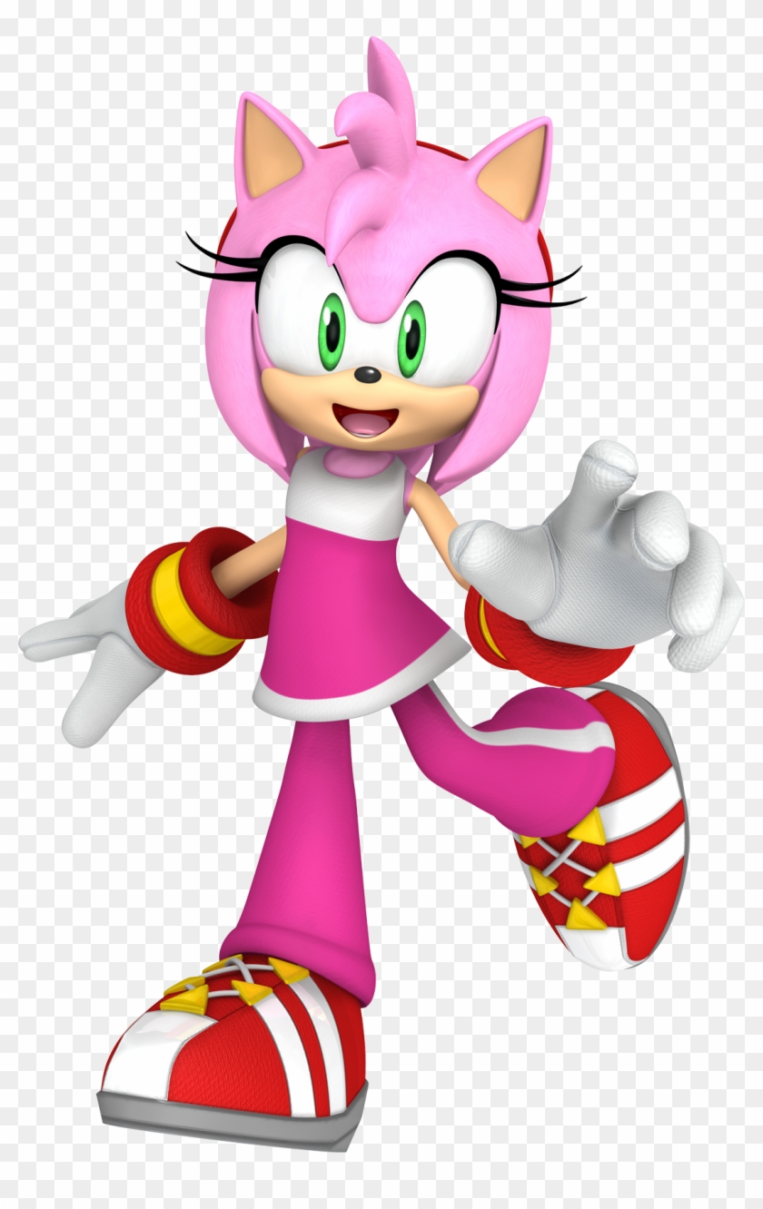 Sonic The Hedgehog Wallpaper Entitled Amy Rose The - Sonic Free Riders Sonic #227190