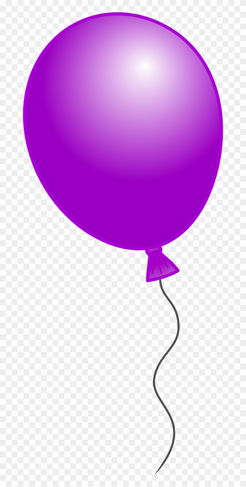 Single Balloon Clipart - Single Balloon Clipart Png #227369