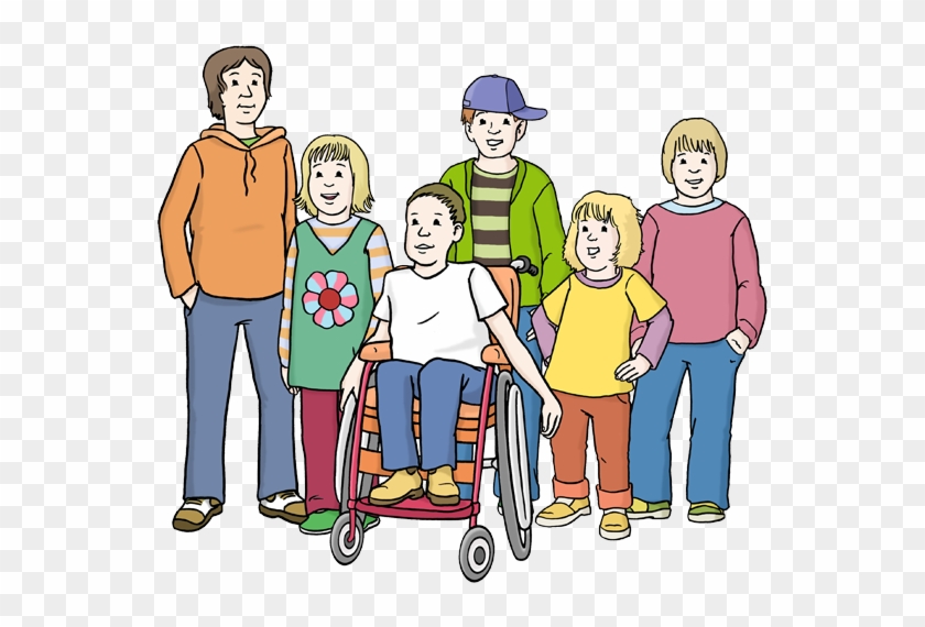 Lebenshilfe Für Menschen Mit Geistiger Behinderung - Menschen Mit Behinderung Clipart #227418