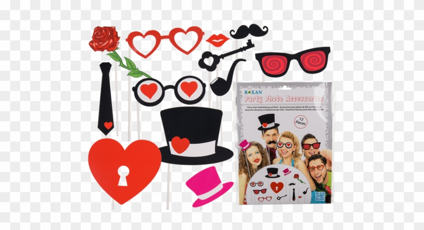 Party Foto Verkleidungs Set - Stag And Hen Gifts - Fun Accessories For Romantic Photos #227423