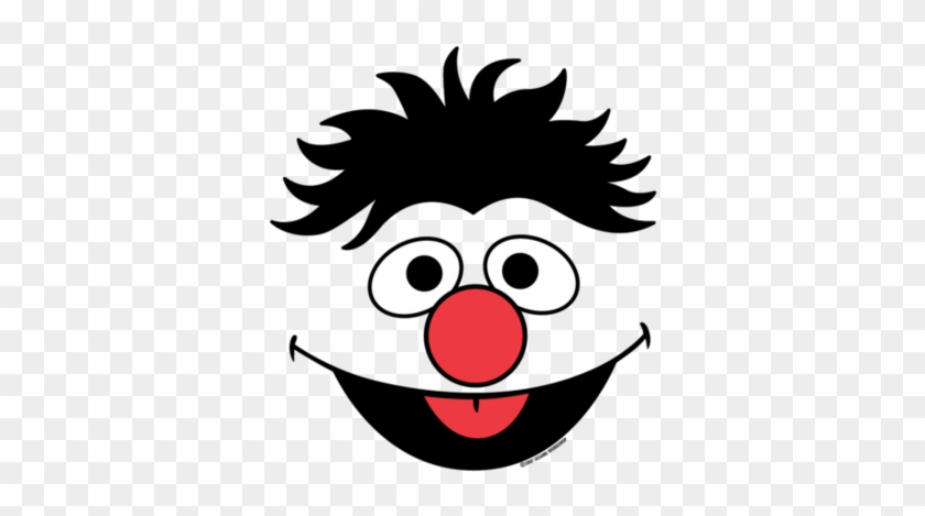 Ernie Face Sesame Street - Sesame Street Character Face Printables #227757