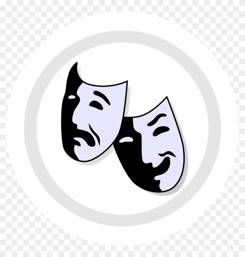 Svg , - Theatre Mask #227832