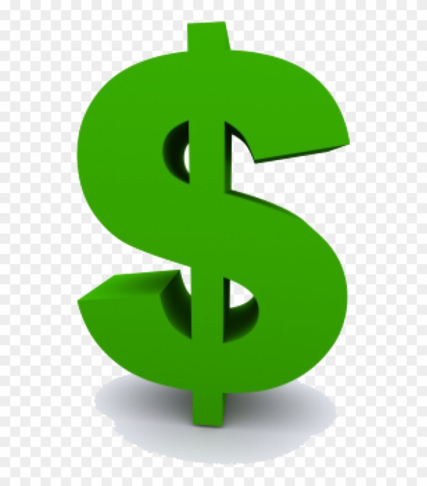 Green Dollar Symbol Png File - Dollar And Cents Sign #227840