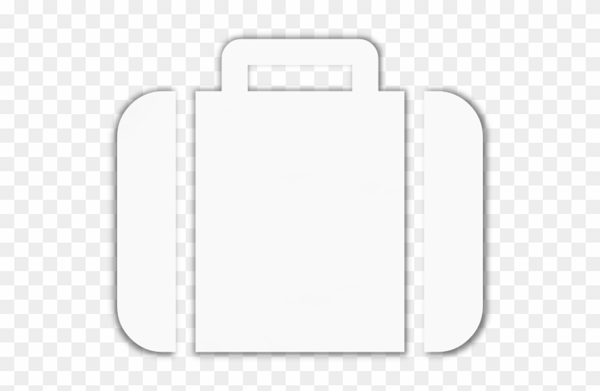 Cooles Online Buchen - Baggage White Icon Png #227928