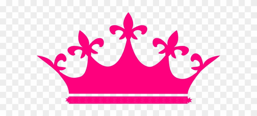 Royal Pink Crown Clipart - Queen Crown Clip Art Pink #227969