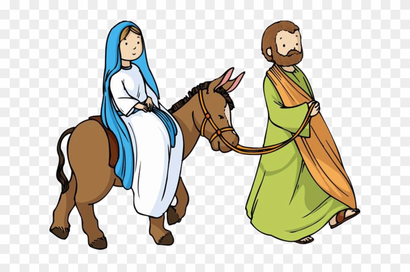 Flanelplaat Jozef En Maria / Maria, Josef Og Jesus - Josef Clipart #228024