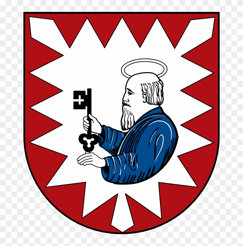 Stadtwappen Oldesloe Petrus - Bad Oldesloe By Friedrich Bangert #228044