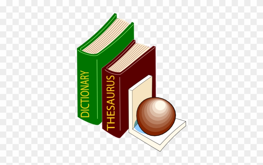 Dictionary And Thesaurus Clipart #228085