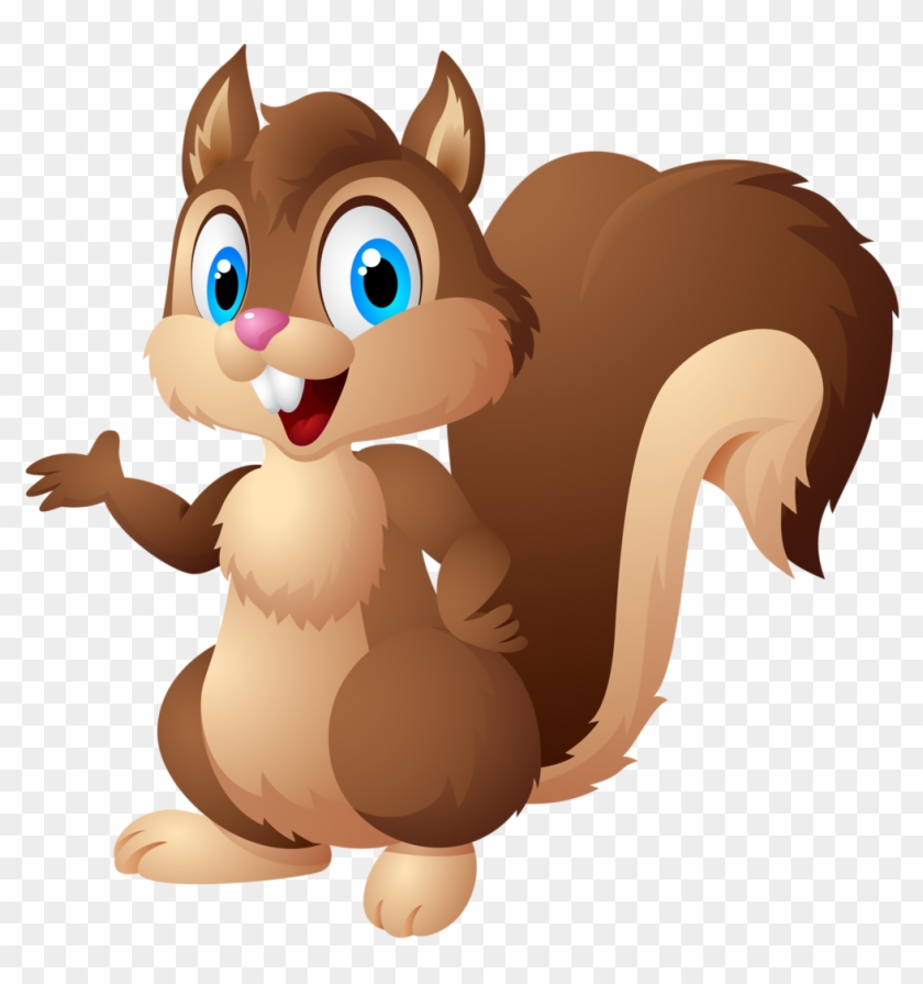 Squirel - Squirrel Cartoon - Free Transparent PNG Clipart Images Download