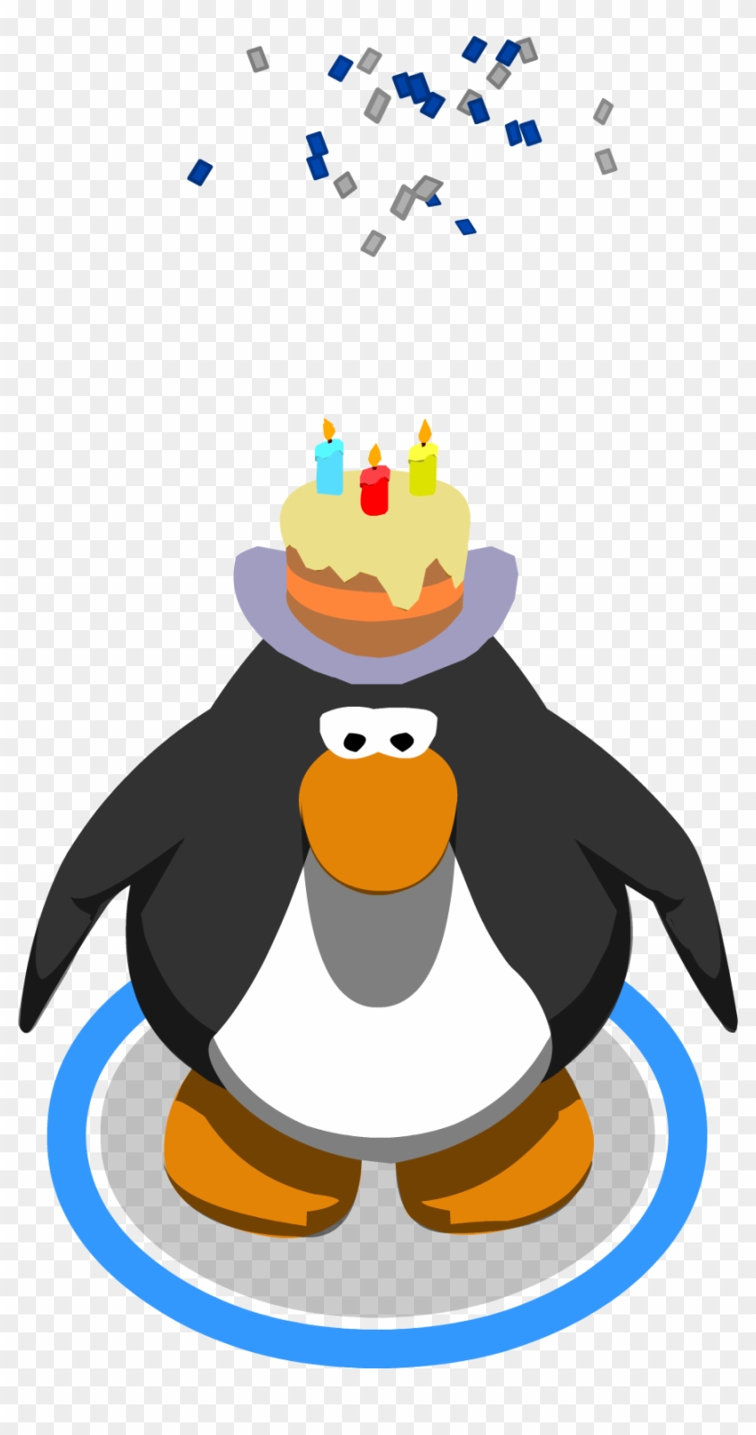 Happy Birthday Hat Special Animation Club Penguin Wiki - Club Penguin Happy Birthday #228296