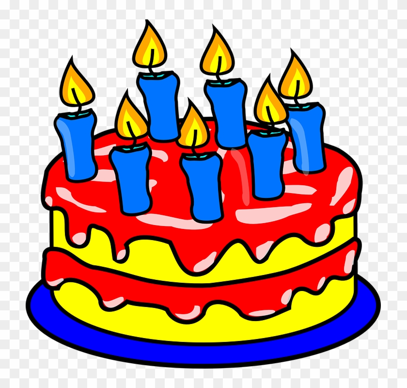 Lilin Ulang Tahun Png - Birthday Cake Clip Art #228327