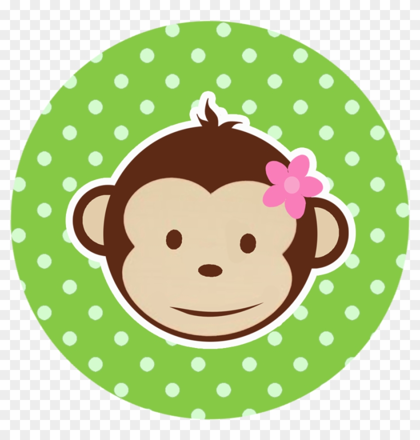 Free Monkey Clip Art Images - Girl Monkey 1st Birthday #228326