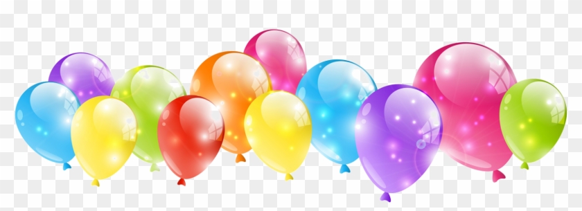 Party Balloon Birthday Cake Clip Art - Party Balloon Birthday Cake Clip Art #228423