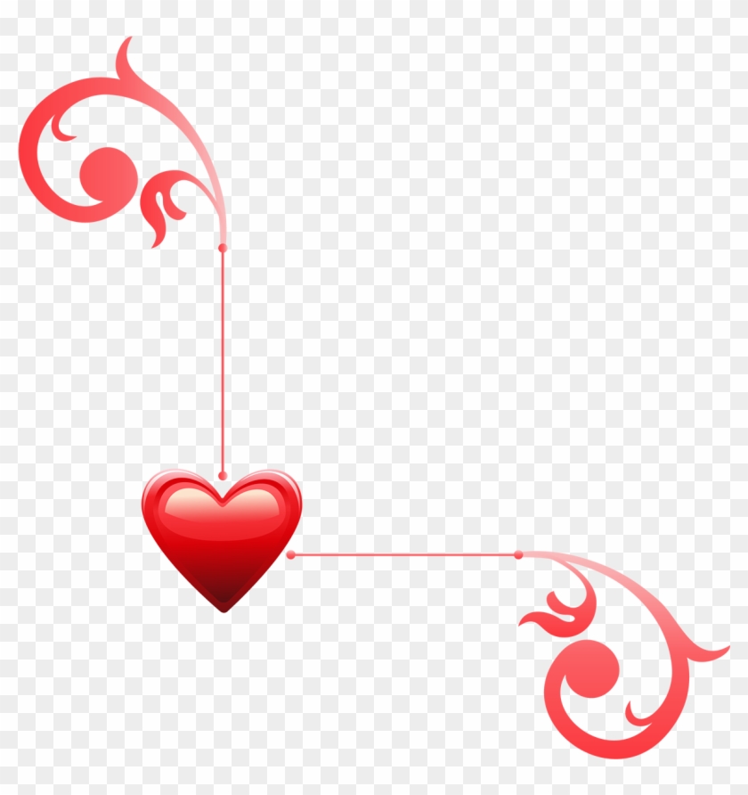 Heart Decor Png Picture - Decorative Elements #228476