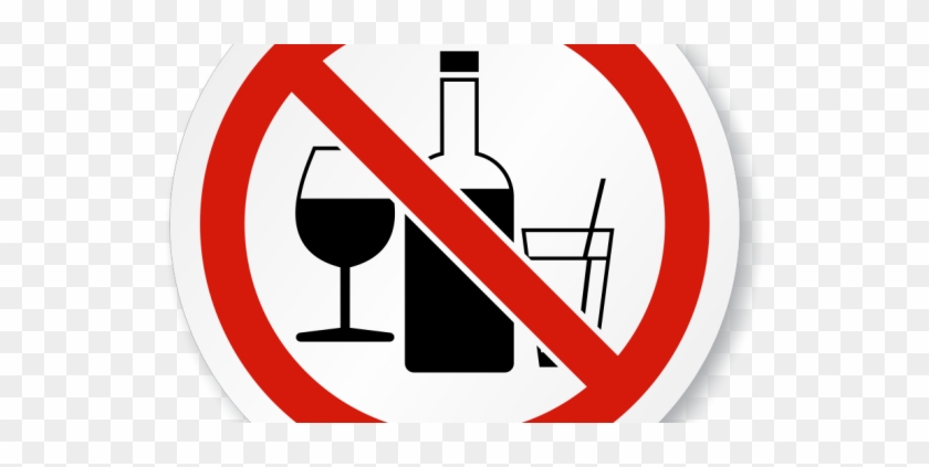 No Alcohol - No Glass Allowed In Pool Area (with Graphic) Sign, #228507