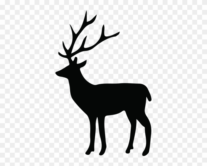 Deer Silhouette Png Transparent Clip Art Image Vorlagen - Deer Silhouette Png #228530