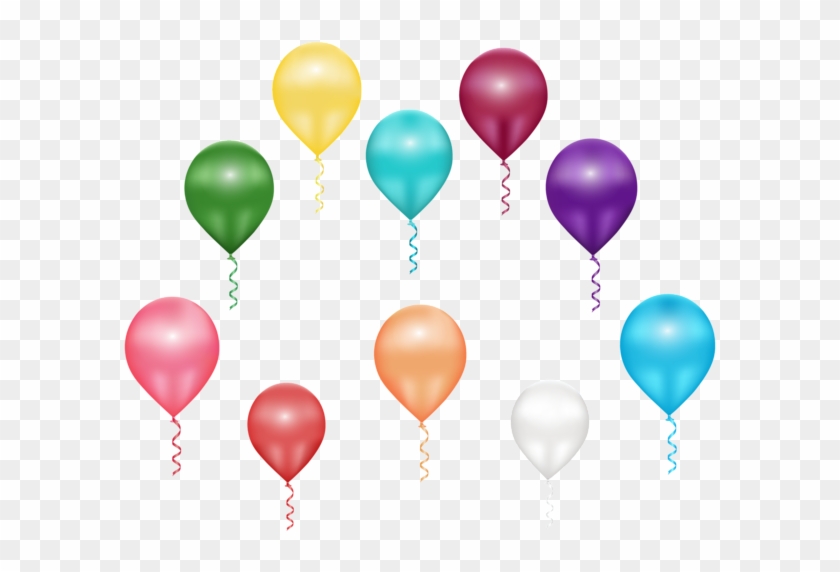 Flying Balloons Png Clip Art Image - Flying Balloons Png #228540