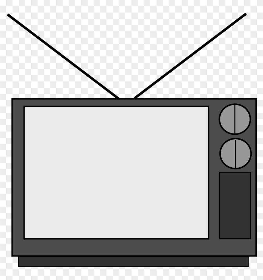 Clip Art Details - Old Television Clipart #228641