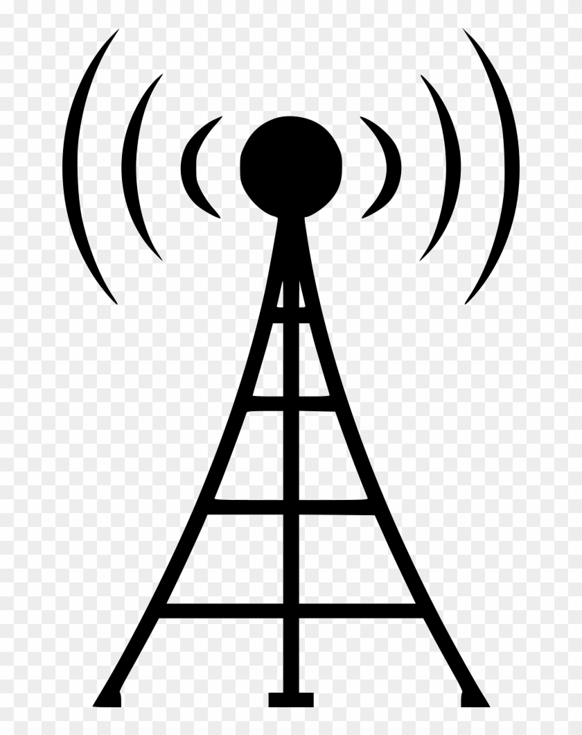 Png File - Cell Tower Clip Art Gif #228681