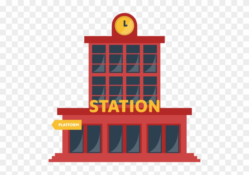 Clipart Png Clipart Station Station Free Transport - Train Station Icon Png #228691