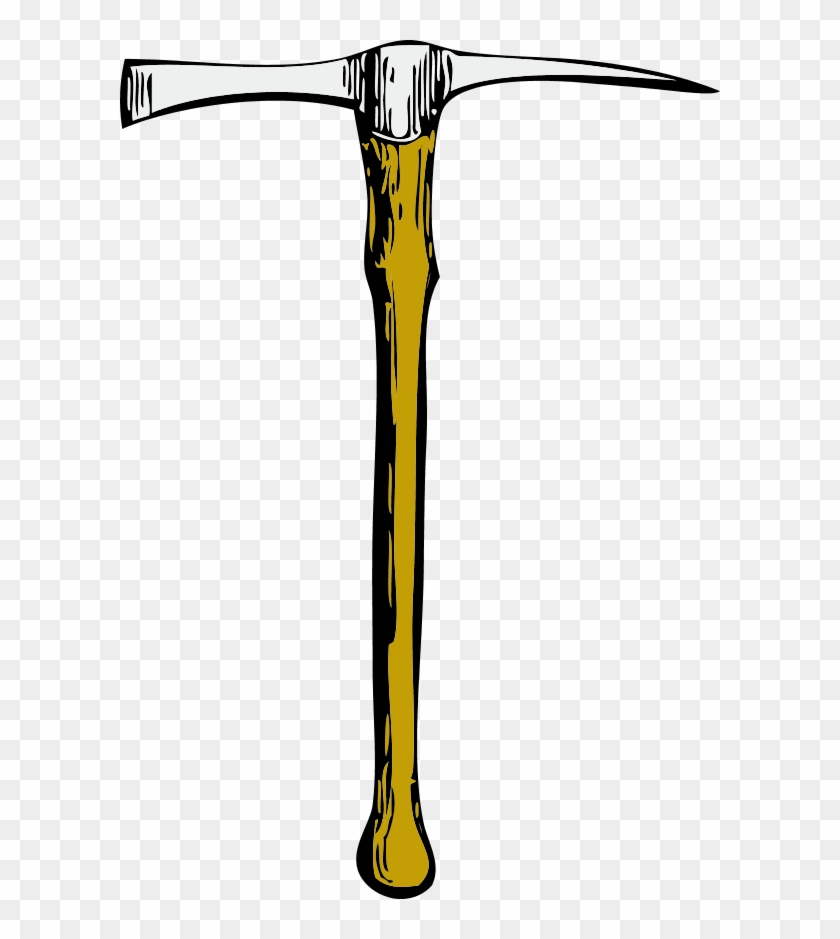 Vector Clip Art - Pickaxe Clipart #228739