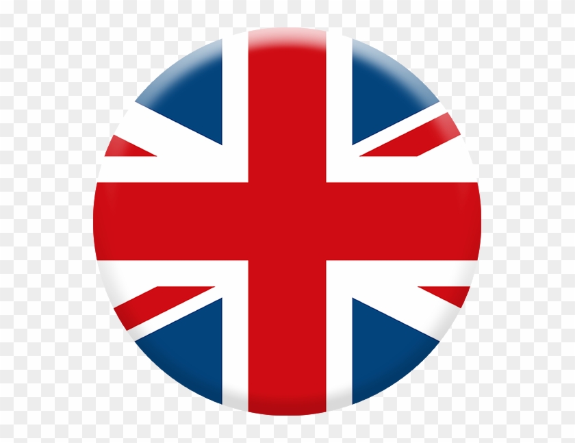 Tortenaufleger Union Jack - Great Britain Flag Vector Round #228795