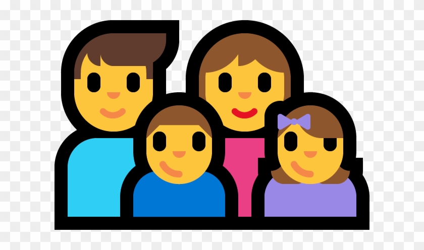 Family Of 4 Emoji #228911