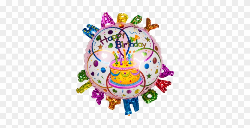 Folienballon Happy Birthday Motiv 4 45 Cm - Birthday #228926