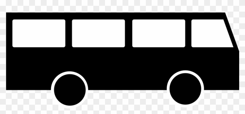 Bus Clipart Schwarz Weiß - Bus #229010