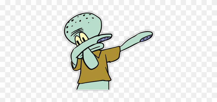 Squidward Dab By Emilyosman Squidward Dab Transparent Free Transparent Png Clipart Images Download - radio dab roblox