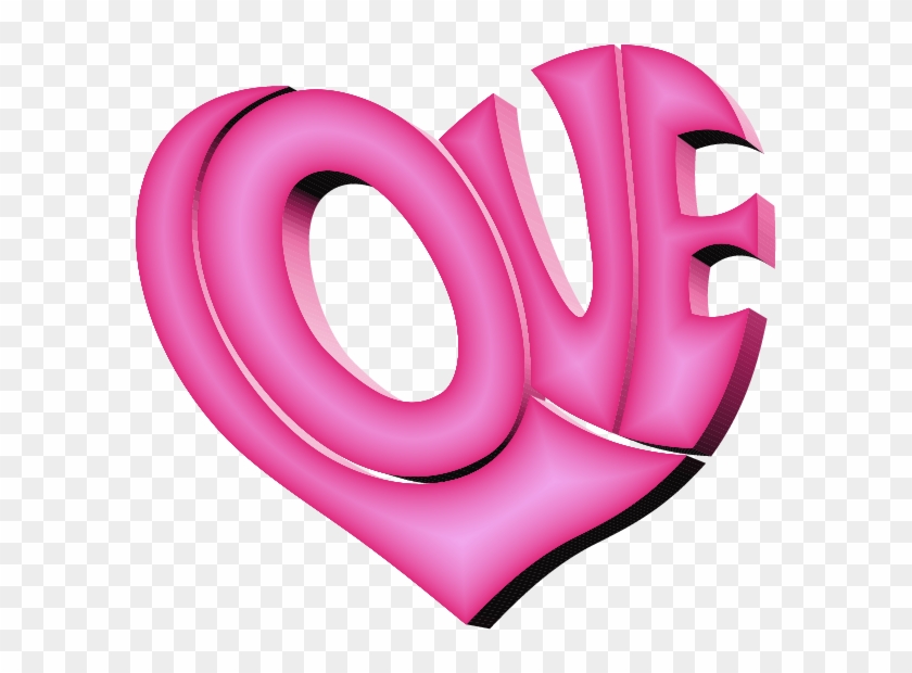 Pink Love Heart Png Picture - Love Symbols Images Png #229111