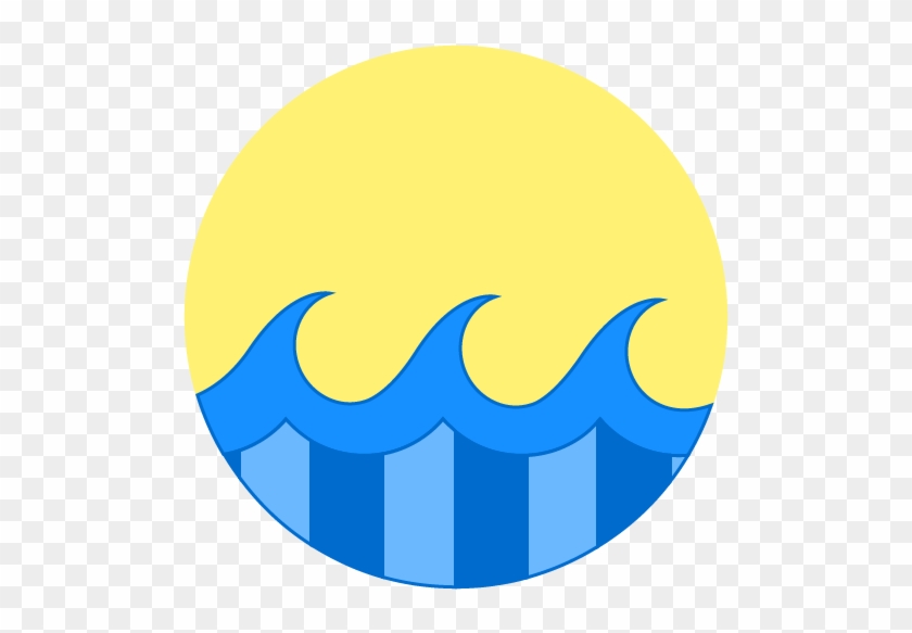 Info - Ocean Waves Icon Png #229172