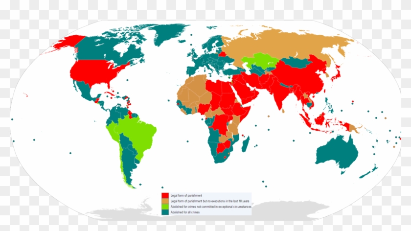 Weltkarte Der Todesstrafe - Federal Countries In The World #229173