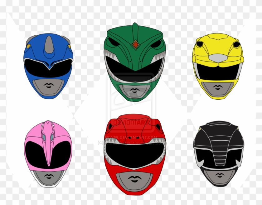 Top 80 Power Rangers Clip Art - Power Ranger Helmet Template #229373