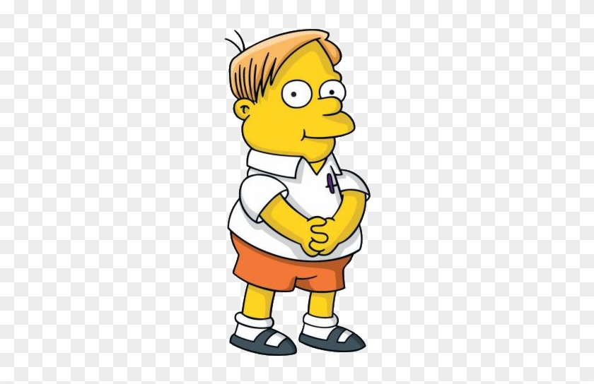 Besides Milhouse He Is The Bully's Target - Simpsons Martin Prince #229383